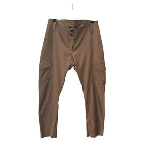Ann Everett Tan Brown Straight Leg Pants Waist 31"